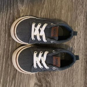 Toddler blue Vans